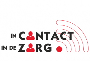 logo van het project in contact in de zorg.
